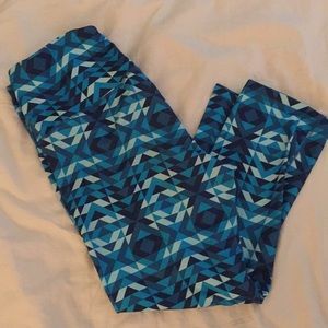High Waisted Crop Leggings